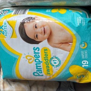 Pamper diapers